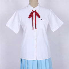 cutiekill-jk-uniform-sakura-pocket-short-long-sleeve-blouse-c01357