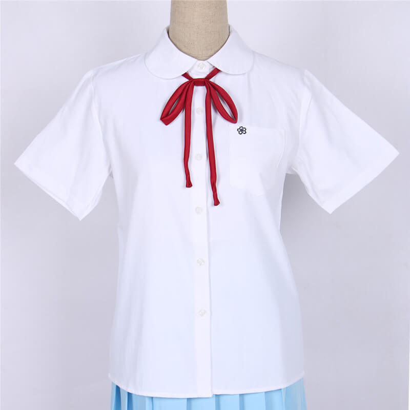 cutiekill-jk-uniform-sakura-pocket-short-long-sleeve-blouse-c01357