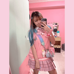 cutiekill-kawaii-girl-cinnamoroll-melody-kuromi-sweater-vest-c01081
