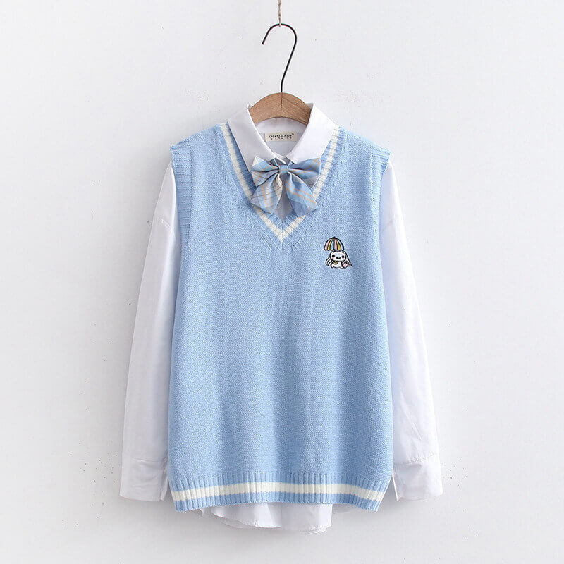 cutiekill-kawaii-girl-cinnamoroll-melody-kuromi-sweater-vest-c01081