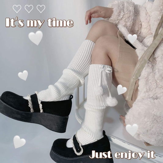 cutiekill-kawaii-pompon-fur-balls-leg-warmer-c0056