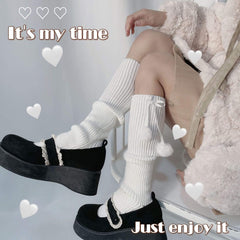 cutiekill-kawaii-pompon-fur-balls-leg-warmer-c0056