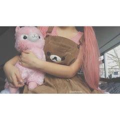Kawaii Rilakkuma bear suspender dress