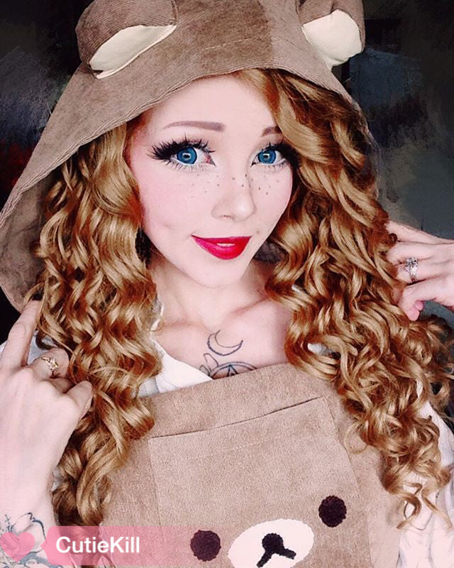 cutiekill-kawaii-rilakkuma-suspender-dress-c00230