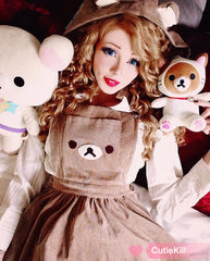 cutiekill-kawaii-rilakkuma-suspender-dress-c00230