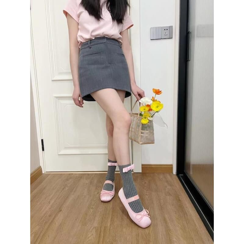cutiekill-knotbow-girl-socks-c0275
