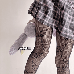 cutiekill-kuromi-core-alternative-cross-fishnet-tights-c0031