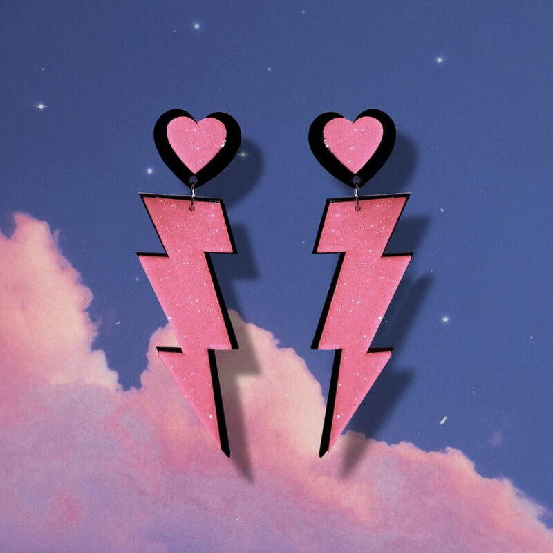 cutiekill-love-attack-lightening-earrings-ah0160
