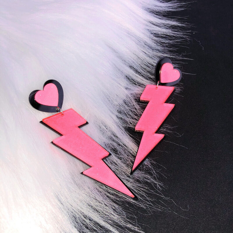 cutiekill-love-attack-lightening-earrings-ah0160