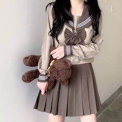 cutiekill-milk-tea-brown-jk-sailor-girl-school-uniform-set-jk0004