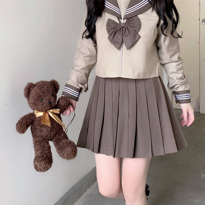cutiekill-milk-tea-brown-jk-sailor-girl-school-uniform-set-jk0004