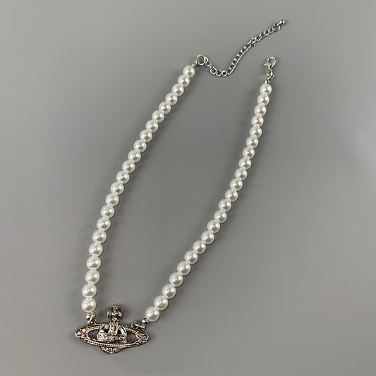 Pearl aesthetic core choker