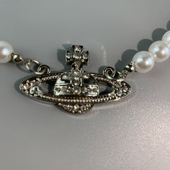 Pearl aesthetic core choker