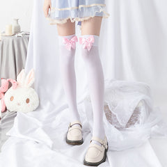 cutiekill-pink-bow-lolita-aesthetic-silky-velvet-stockings-c0023