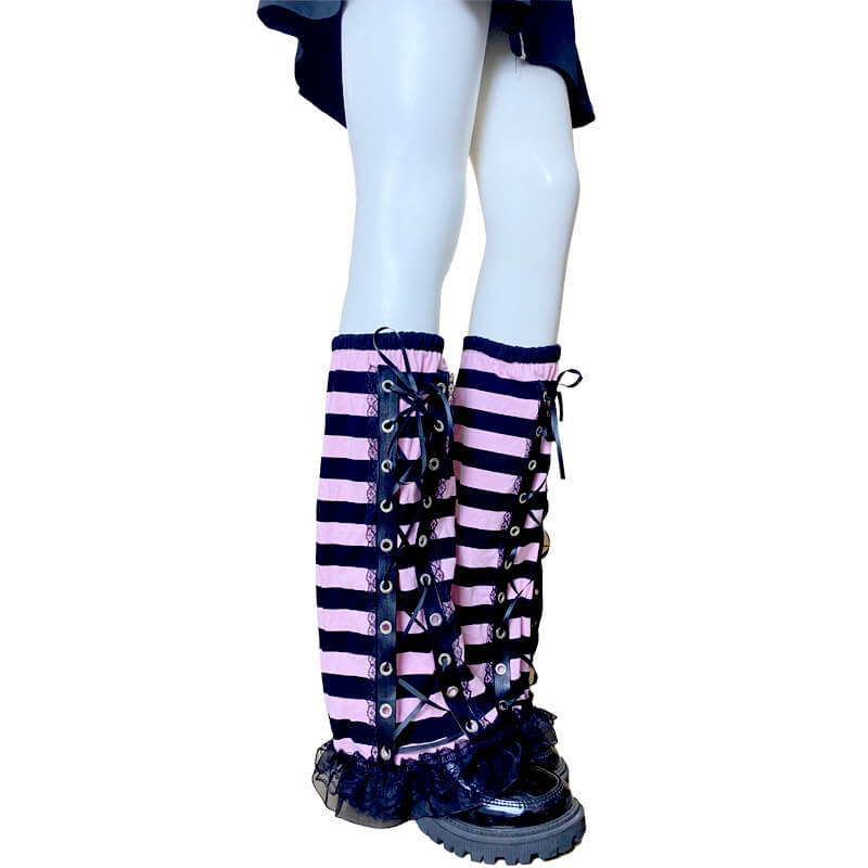 cutiekill-pink-punk-ribbon-leg-warmers-c0230