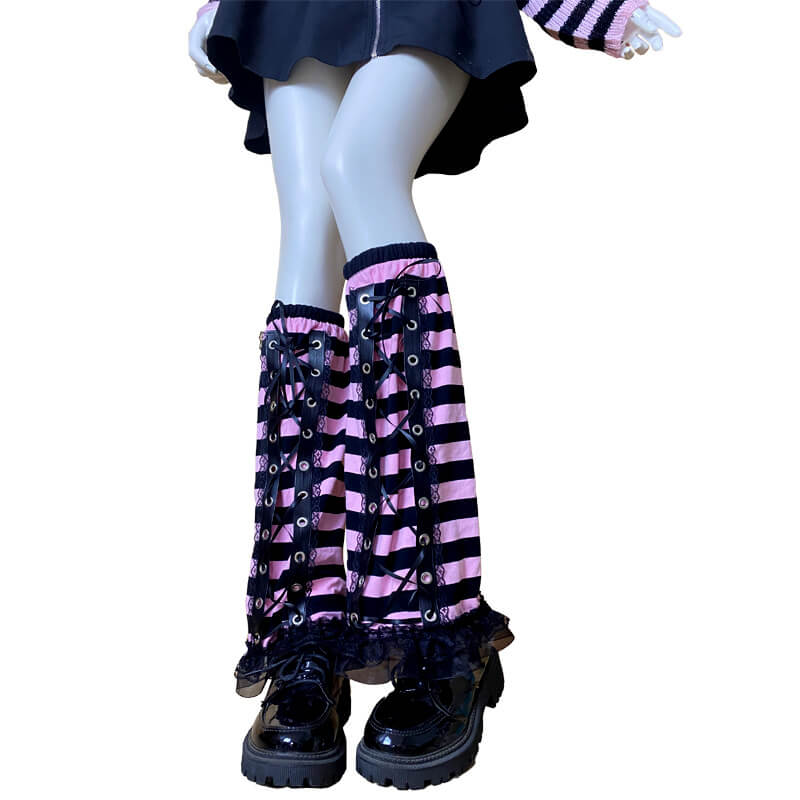 cutiekill-pink-punk-ribbon-leg-warmers-c0230