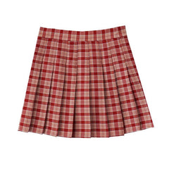 cutiekill-plus-size-chic-girl-red-cherry-plaid-a-line-pleated-skirt-c00543