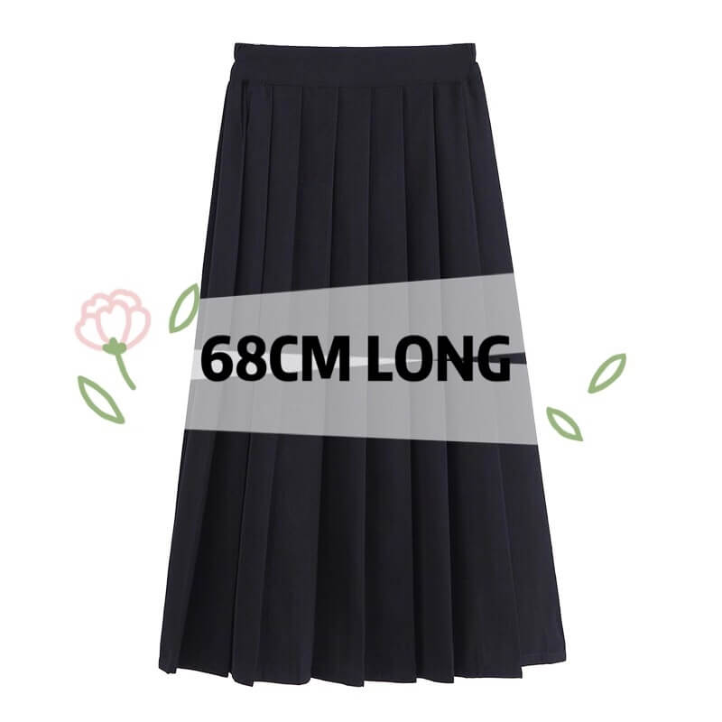 cutiekill-plus-size-classic-long-pleated-skirt-c00388