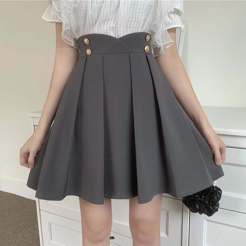 cutiekill-plus-size-fairy-doll-pink-petal-pleated-skirt-dm0001