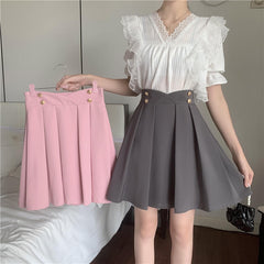 cutiekill-plus-size-fairy-doll-pink-petal-pleated-skirt-dm0001