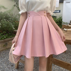 cutiekill-plus-size-fairy-doll-pink-petal-pleated-skirt-dm0001
