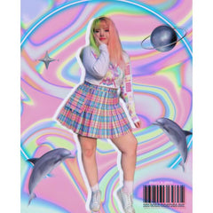 cutiekill-plus-size-harajuku-rainbow-candy-plaid-skirt-c00329