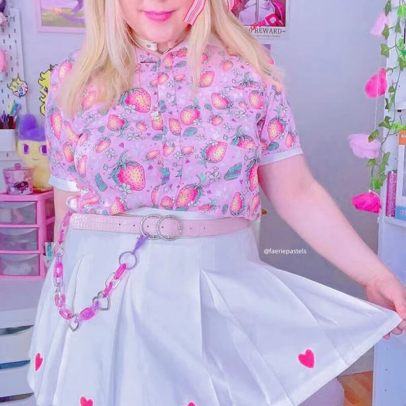 cutiekill-plus-size-kawaii-aesthetic-heart-embroidery-a-line-pleated-skirt-c01235