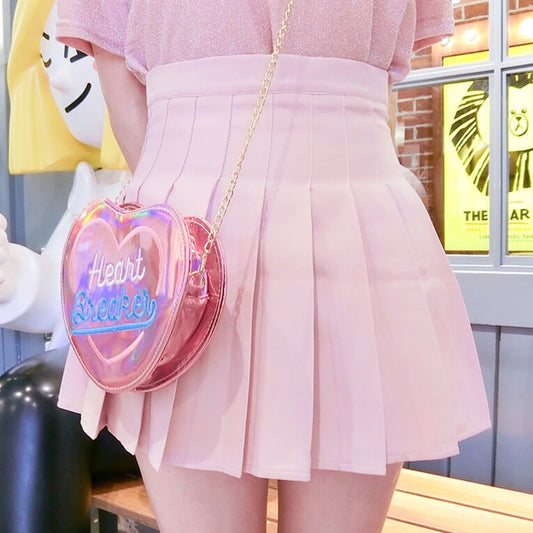 cutiekill-plus-size-kawaii-pure-pink-a-line-pleated-skirt-c01216