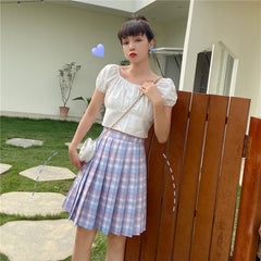 cutiekill-plus-size-soft-pink-blue-plaid-medium-a-line-pleated-skirt-c00683