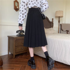 cutiekill-plus-size-summer-sweet-long-pleated-skirt-dm0002