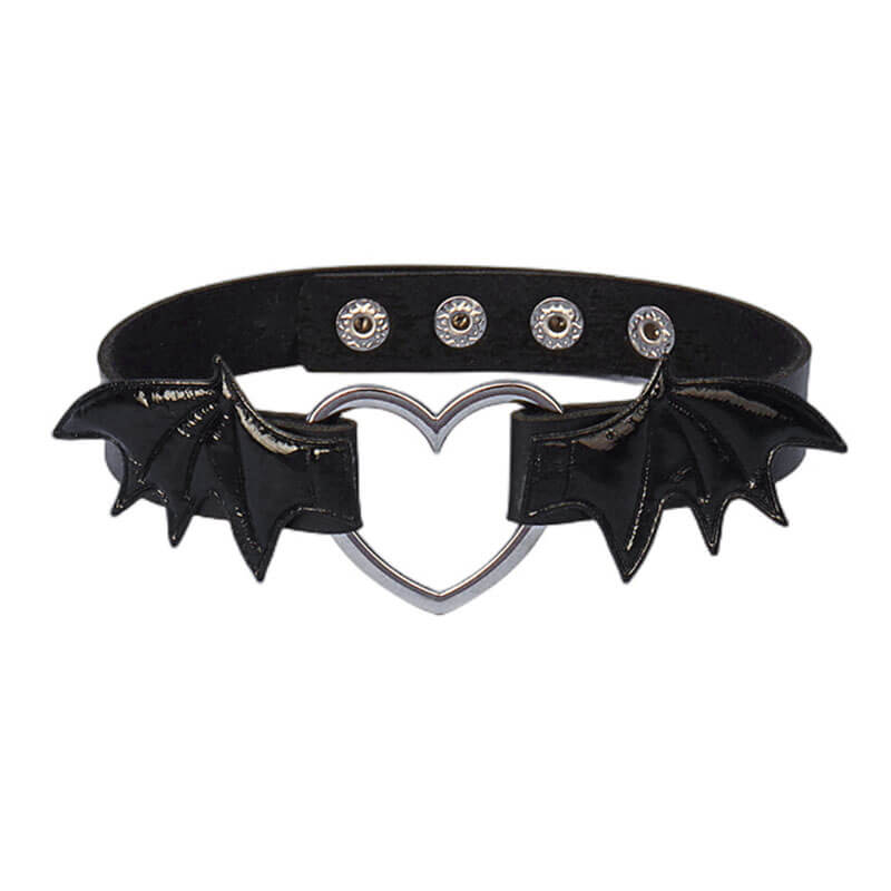 cutiekill-punk-evil-wings-choker-ah0158