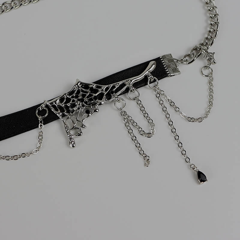 cutiekill-punk-spider-web-choker-ah0213