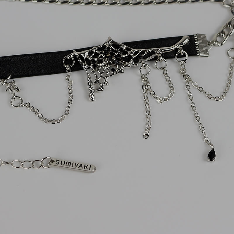 cutiekill-punk-spider-web-choker-ah0213
