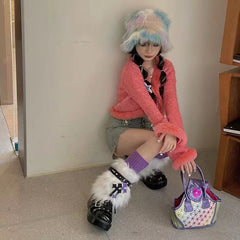 cutiekill-purple-cross-furry-y2k-garter-leg-warmers-c0232