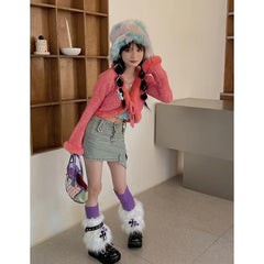 cutiekill-purple-cross-furry-y2k-garter-leg-warmers-c0232