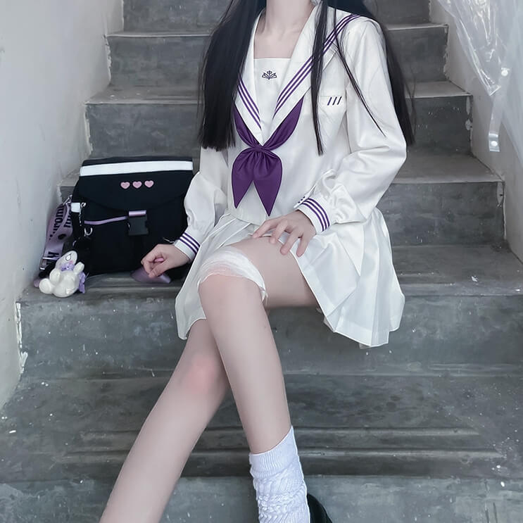 cutiekill-purple-white-black-jk-aesthetic-uniform-set-jk0023