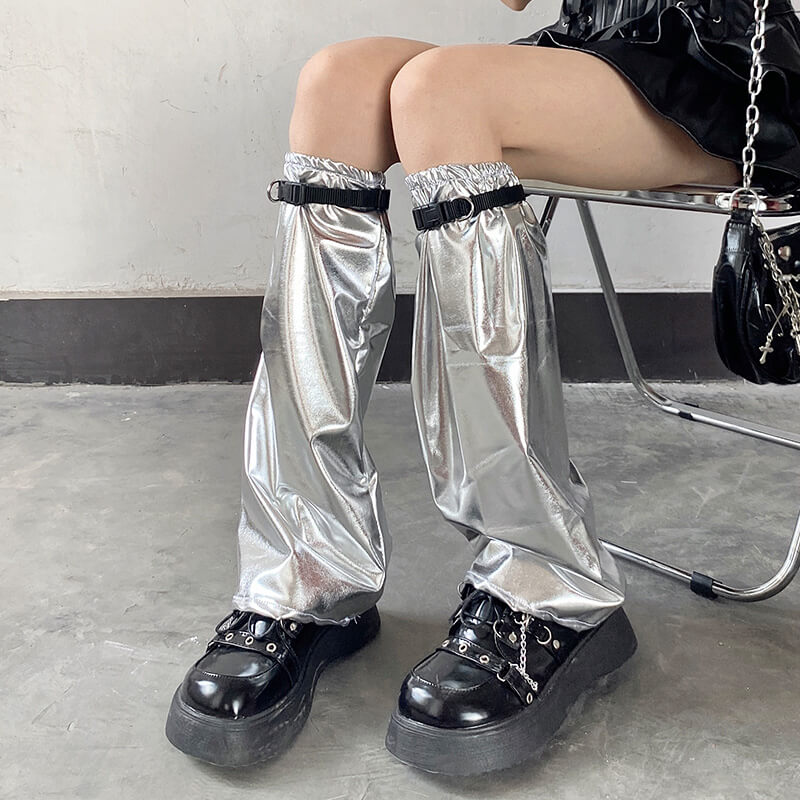 cutiekill-silver-y2k-leg-warmers-leg-bands-c0110