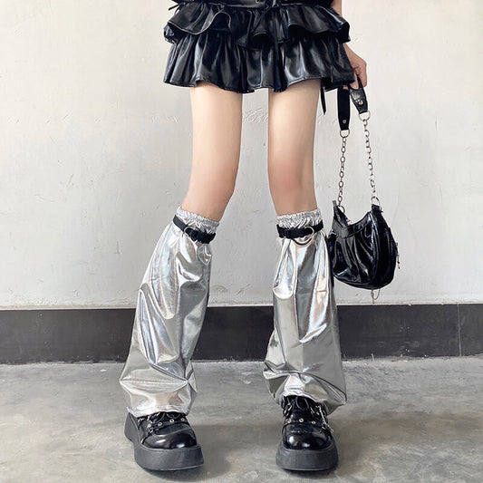 cutiekill-silver-y2k-leg-warmers-leg-bands-c0110