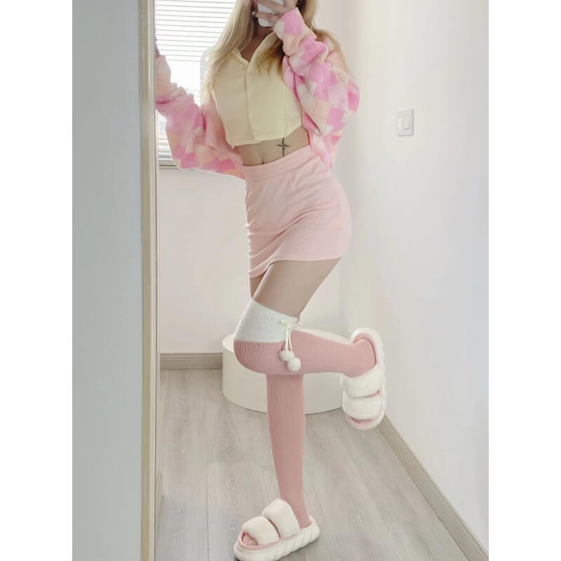 cutiekill-soft-baby-doll-pompon-stockings-c0180