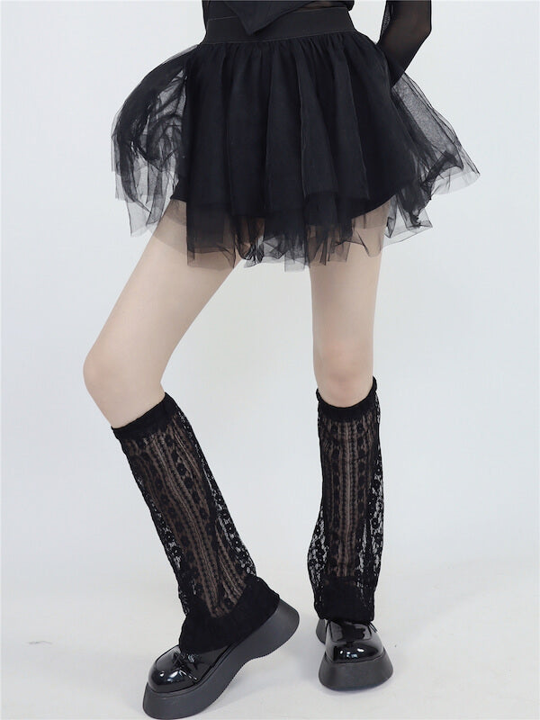 cutiekill-summer-thin-y2k-lace-leg-warmers-c0074