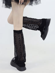 cutiekill-summer-thin-y2k-lace-leg-warmers-c0074