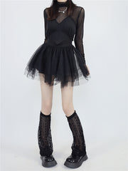 cutiekill-summer-thin-y2k-lace-leg-warmers-c0074