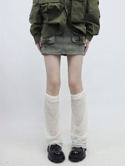 Summer y2k lolita thin leg warmer