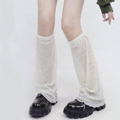 Summer y2k lolita thin leg warmer