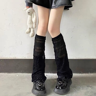 cutiekill-summer-y2k-lolita-thin-leg-warmer-c0052