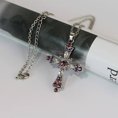 cutiekill-vintage-punk-diamond-cross-necklace-ah0054