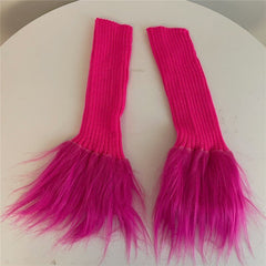 cutiekill-y2k-00s-furry-leg-warmers-c0158