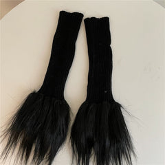 cutiekill-y2k-00s-furry-leg-warmers-c0158