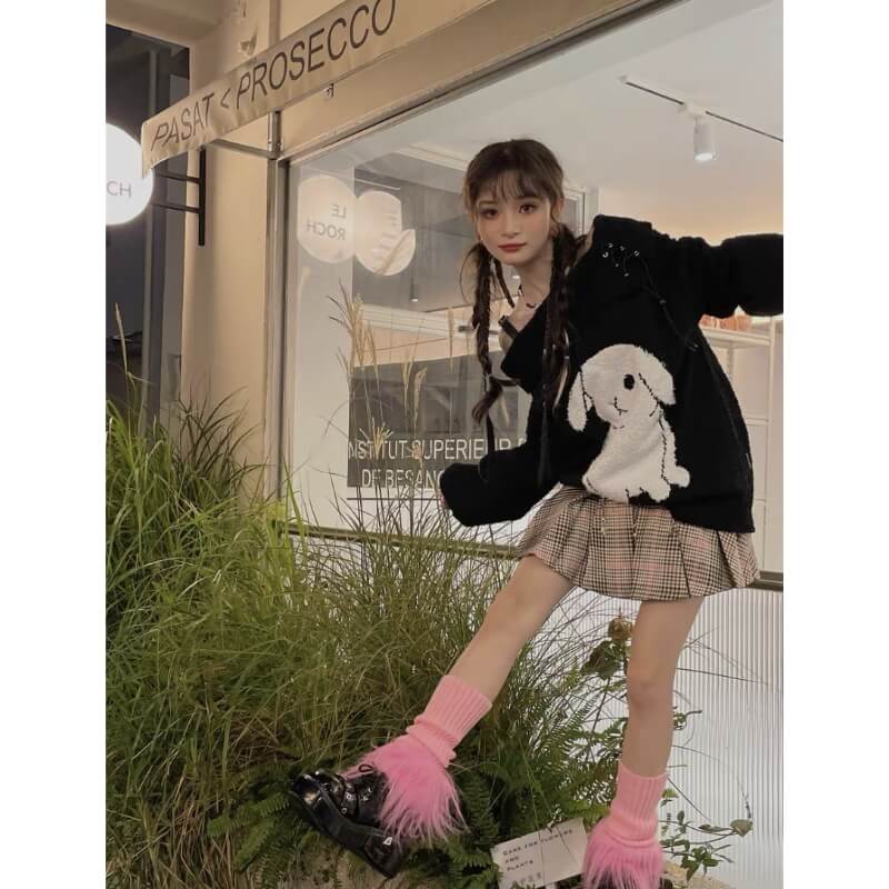 cutiekill-y2k-00s-furry-leg-warmers-c0158