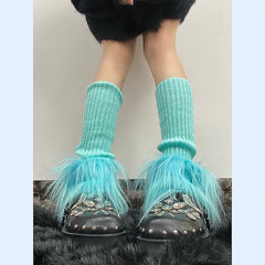 cutiekill-y2k-00s-furry-leg-warmers-c0158